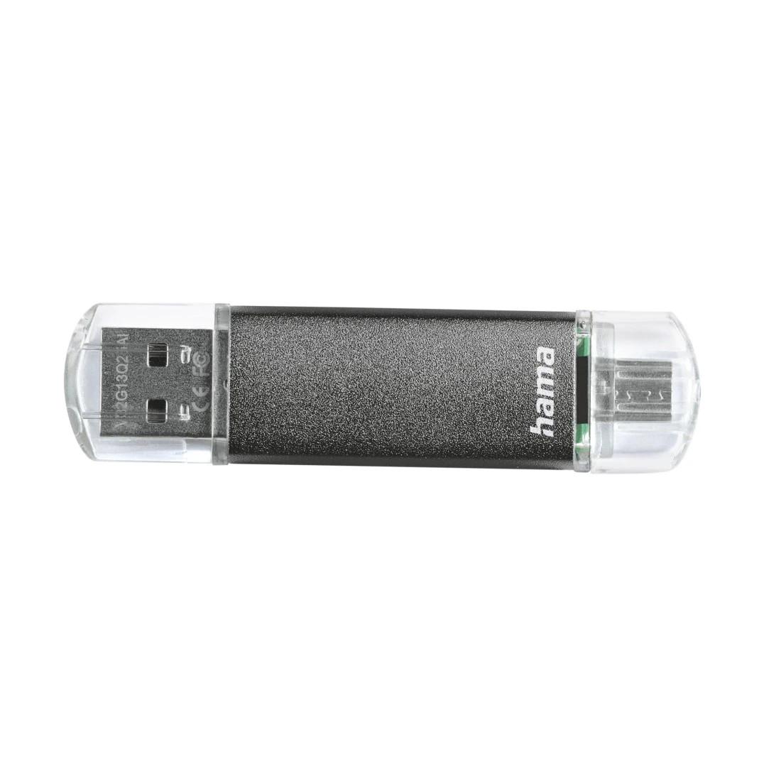 hama  FlashPen Laeta Twin - 128GB USB 2.0 10MB/s 