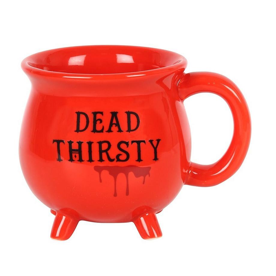 Kaffeebecher Dead Thirsty, Kessel, Keramik