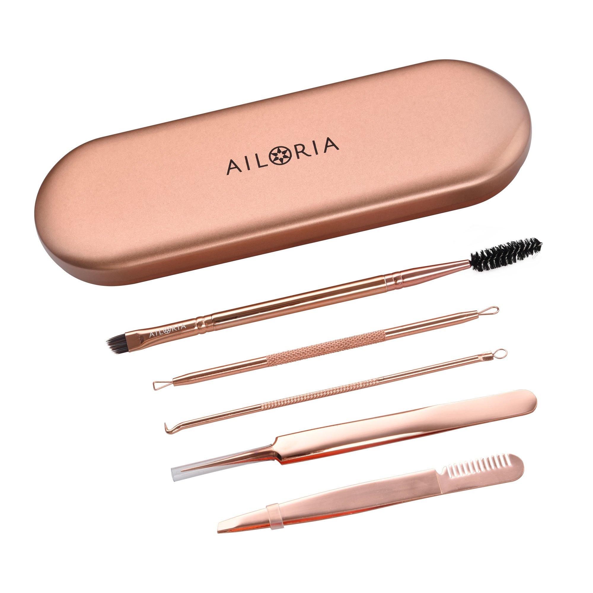 AILORIA  PURE PRO Set pour le soin des sourciles et l'élimination des points noirs 