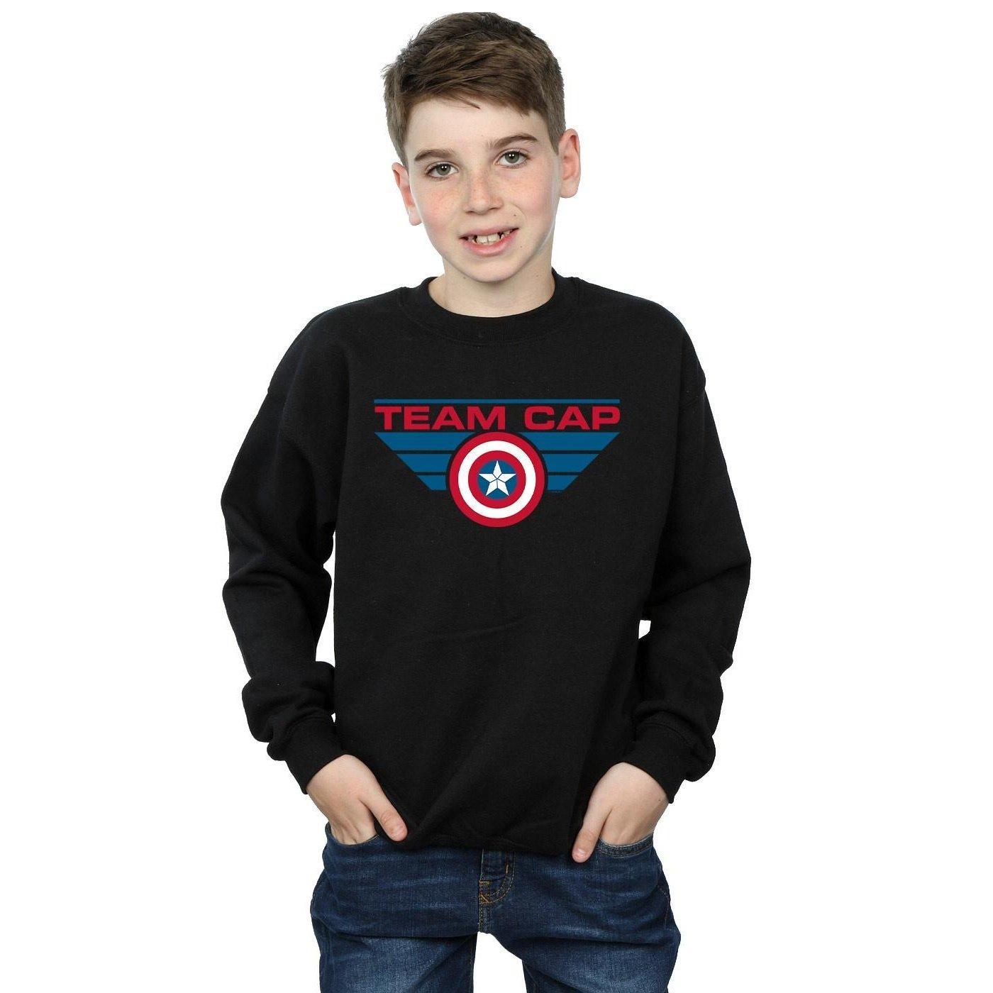 MARVEL  Civil War Team Cap Sweatshirt 