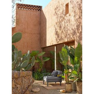 NARDI outdoor Coussin de dos de jardin Maximo gris  