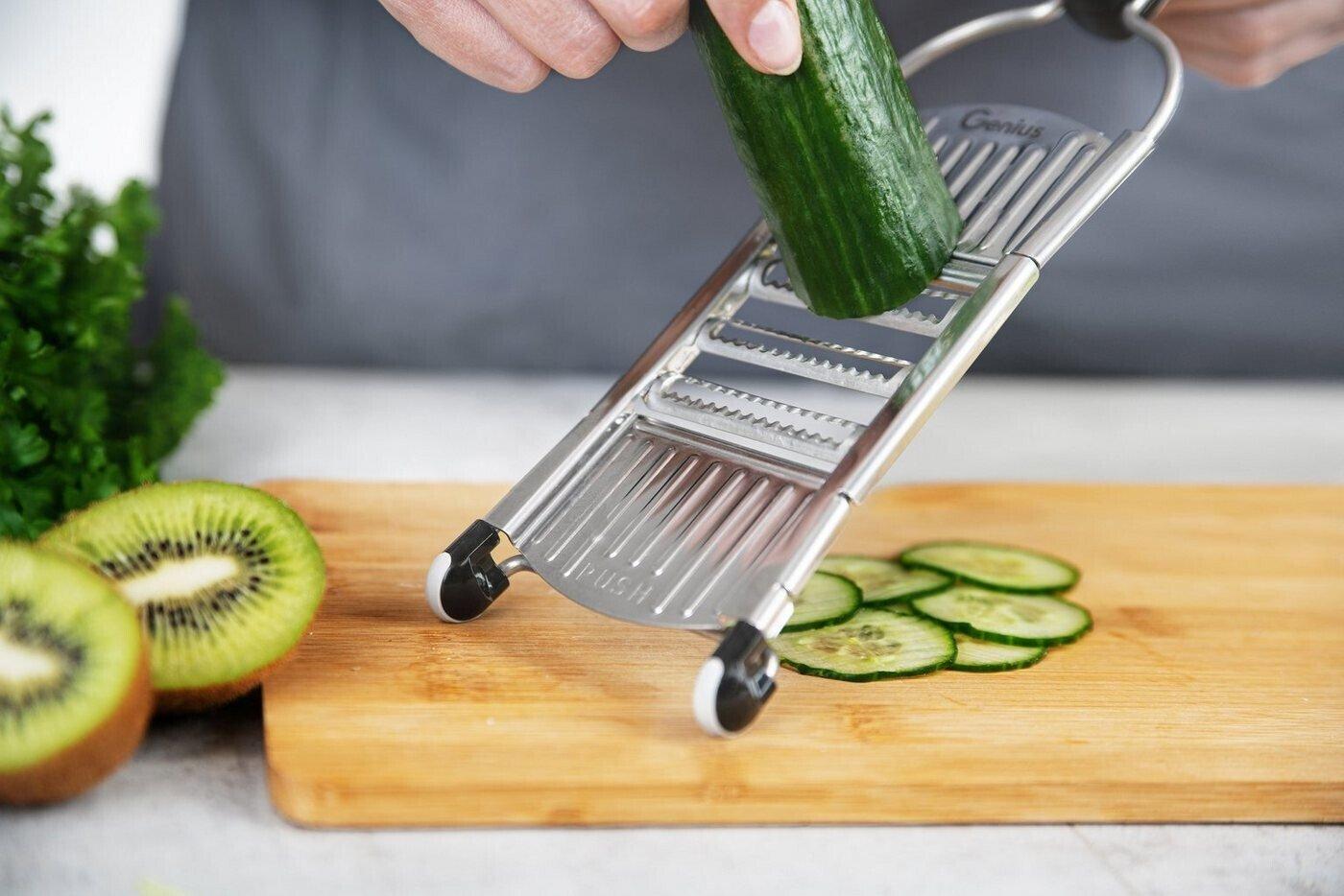 Genius Nicer Dicer Speed, set 7 pièces - gris-noir  