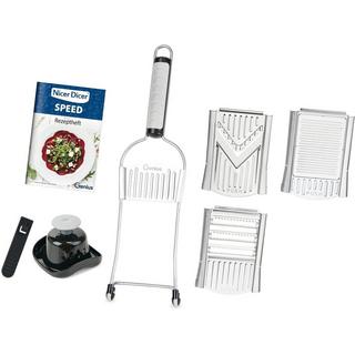 Genius Nicer Dicer Speed, set 7 pièces - gris-noir  