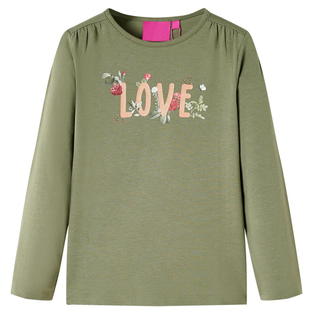 VidaXL  Kinder langarmshirt gewebe 