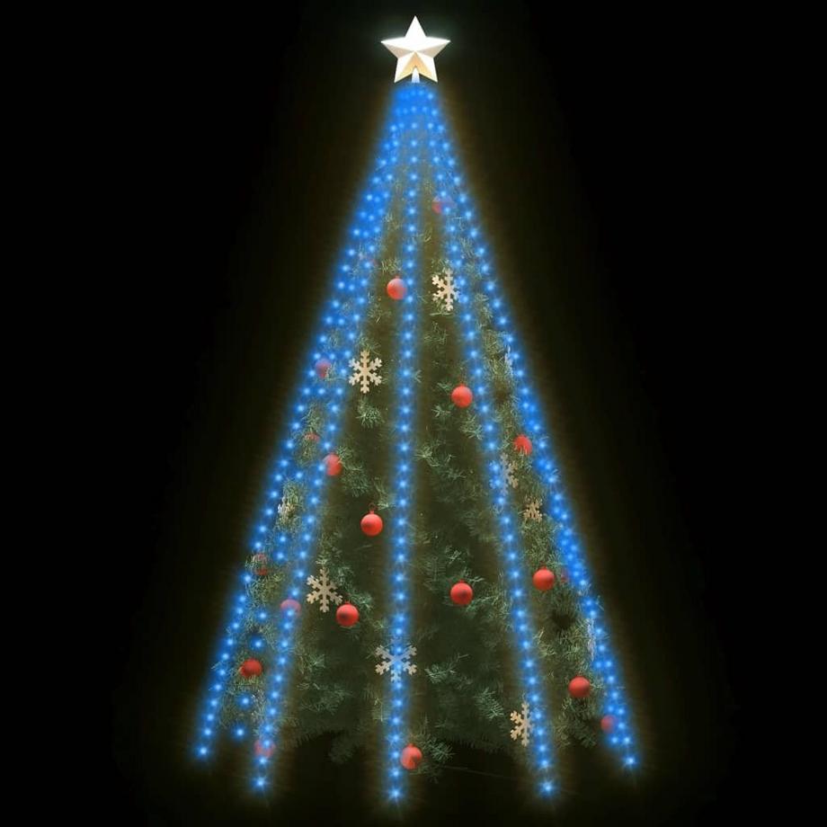 VidaXL luce dell'albero PVC  