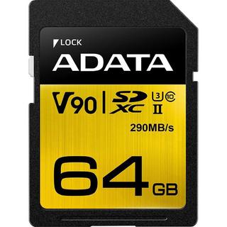 ADATA  SDXC-KARTE PREMIER ONE UHS-II 64 GB 