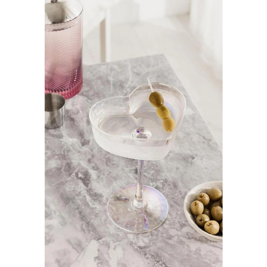 Uberstar Herzglas irisierend 2er-Set  