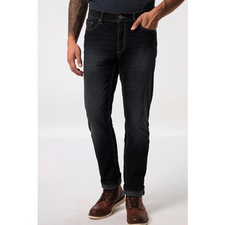 JP1880  Jeans, FLEXNAMIC®, Kontrast Stitching, 5-Pocket, Straight Fit 