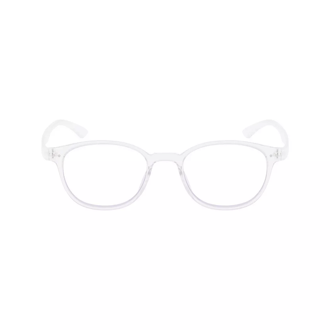 Invu - Lesebrille mit Blaulichtfilter-Gläsern mit Etui, für Damen, Transparent, Größe ONESIZE