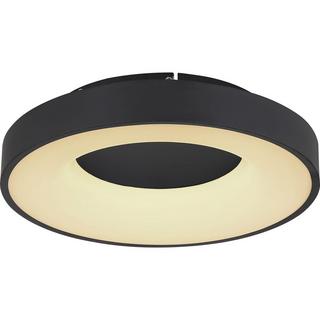 mutoni Plafoniera Jolli metallo nero LED 40x40x10  