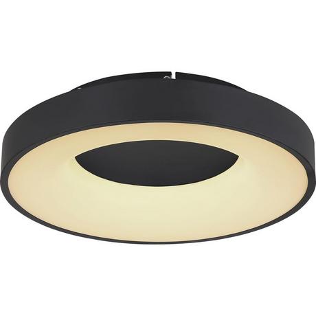 mutoni Plafoniera Jolli metallo nero LED 40x40x10  