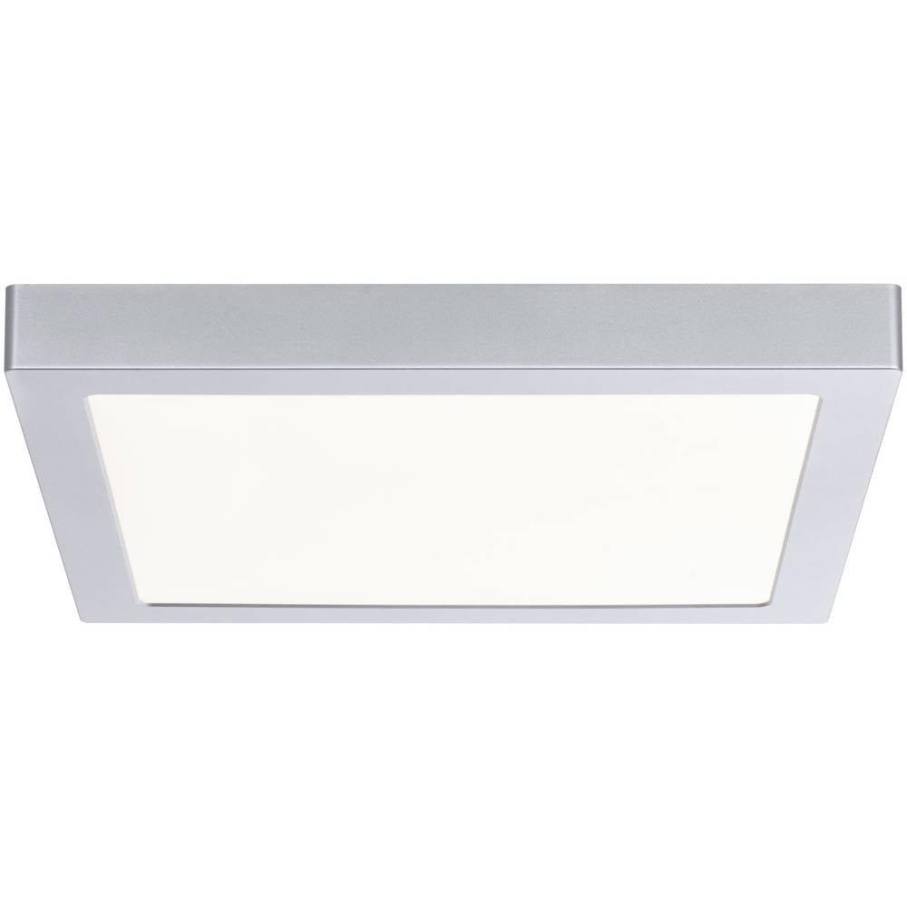 Paulmann Panneau LED WallCeiling Abia 300x300mm 22W chrome mat 230V plastique  