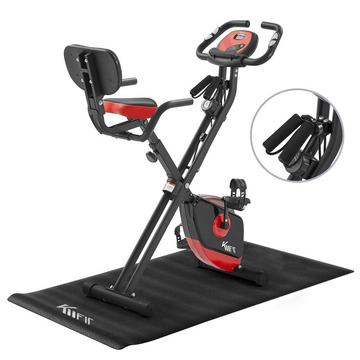Heimtrainer, Fitnessbike, zusammenklappbares Fitnessfahrrad, bis 100 kg