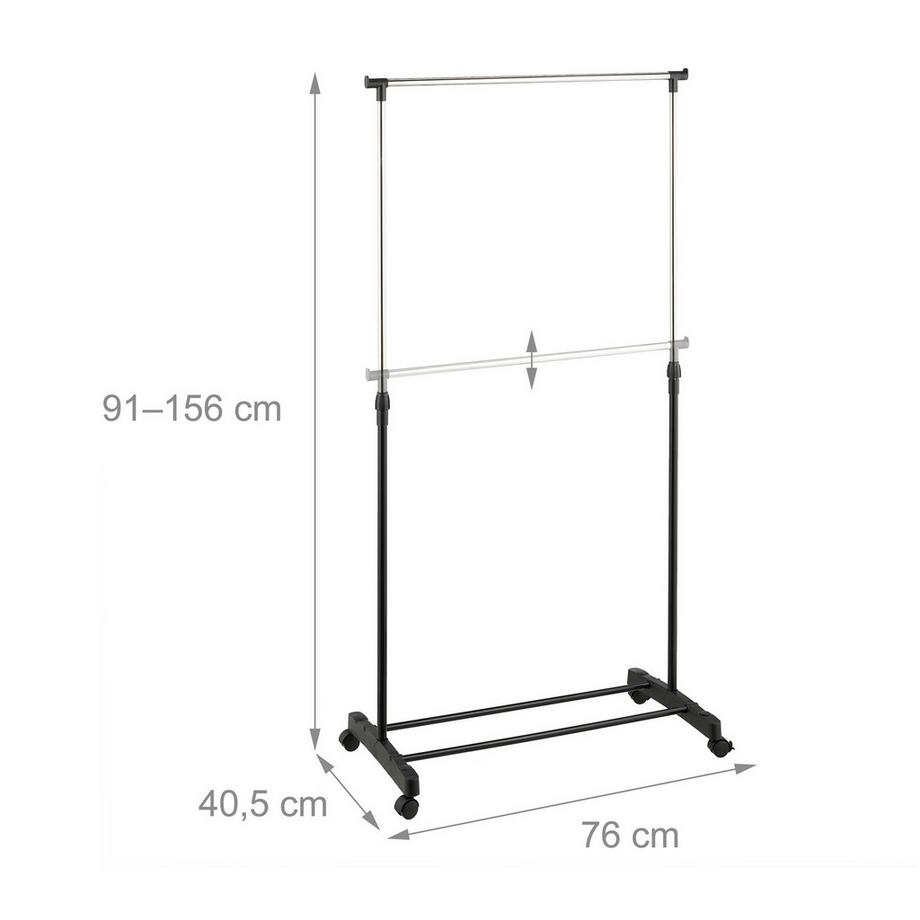 Northix Appendiabiti con ruote  