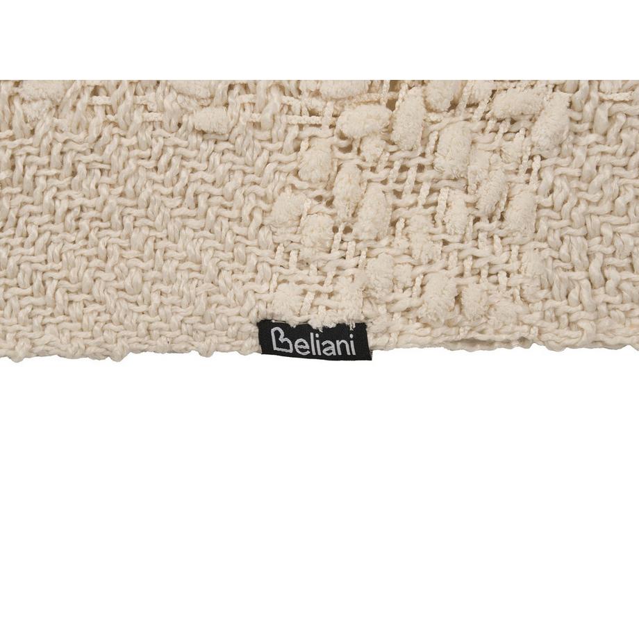 Beliani Boho VELLA Baumwoll Kuscheldecke  