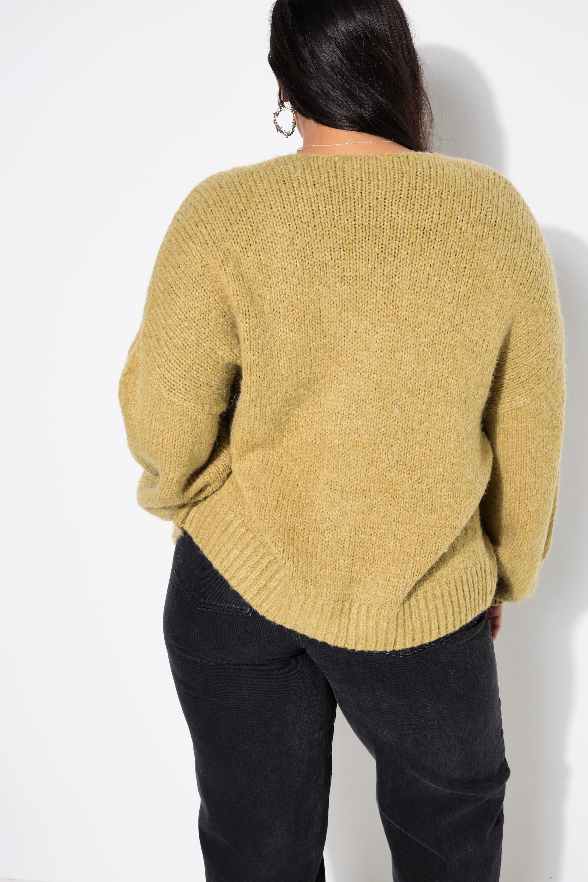 Studio Untold Cardigan Oversize Maniche Lunghe a Palloncino  