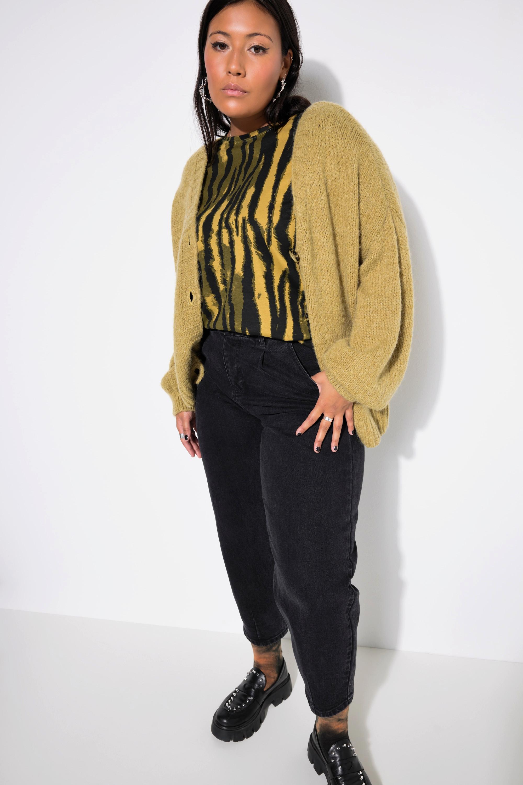 Studio Untold Cardigan Oversize Maniche Lunghe a Palloncino  