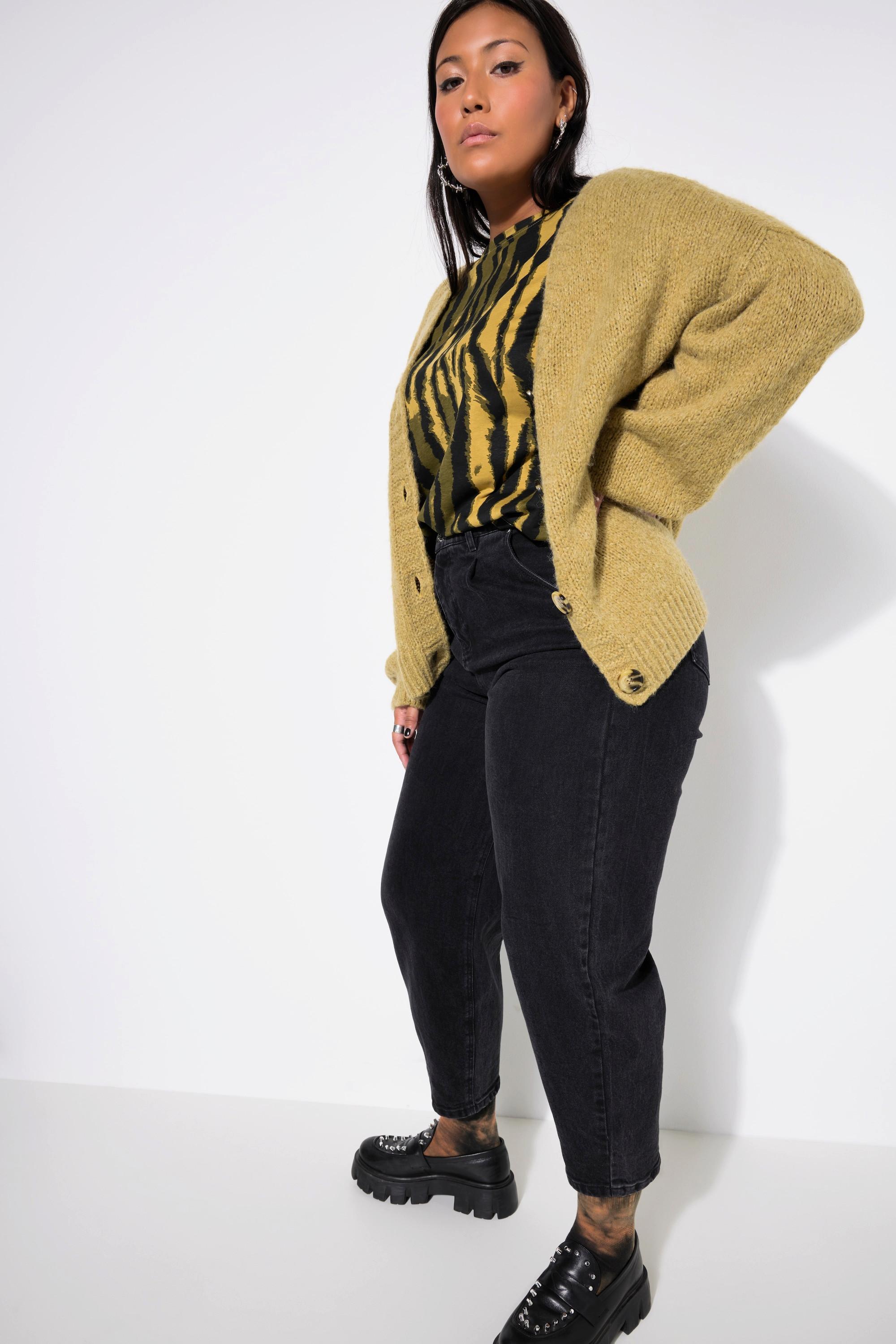 Studio Untold Cardigan Oversize Maniche Lunghe a Palloncino  