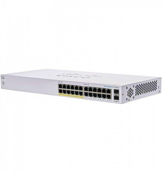 Cisco  PoE Switch CBS110-24PP-EU 24 Port (24 Ports) 