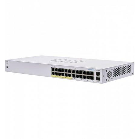 Cisco  PoE Switch CBS110-24PP-EU 24 Port (24 Ports) 