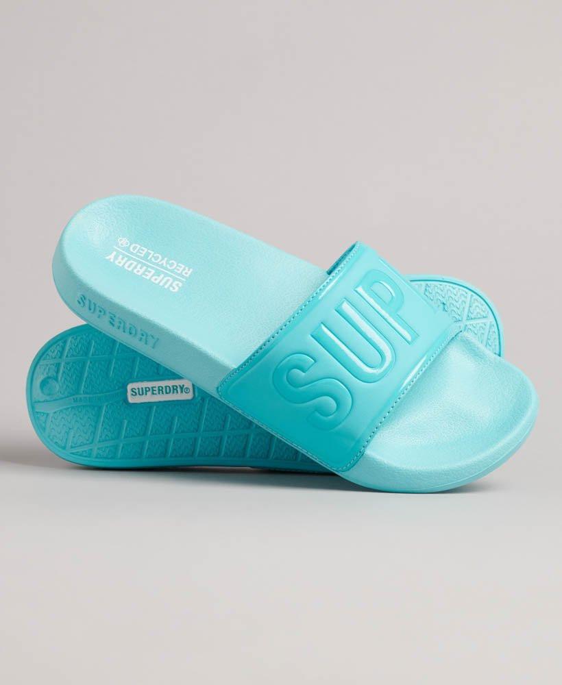 Superdry  Vegane Pool-Slides für Frauen  Code Core 