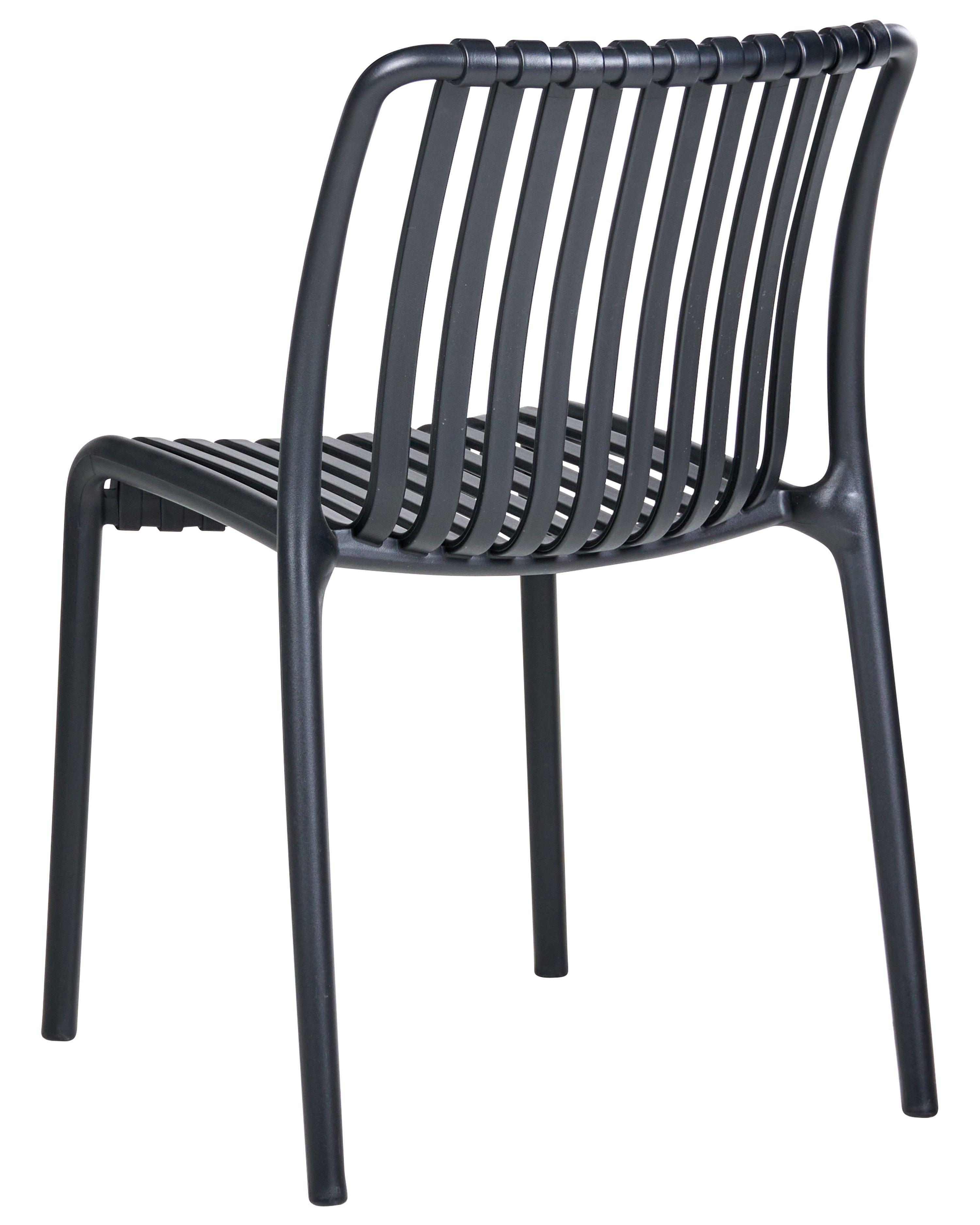 Beliani Lot de 4 chaises de jardin en Polypropylène Moderne ARICCIA  