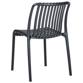 Beliani Lot de 4 chaises de jardin en Polypropylène Moderne ARICCIA  
