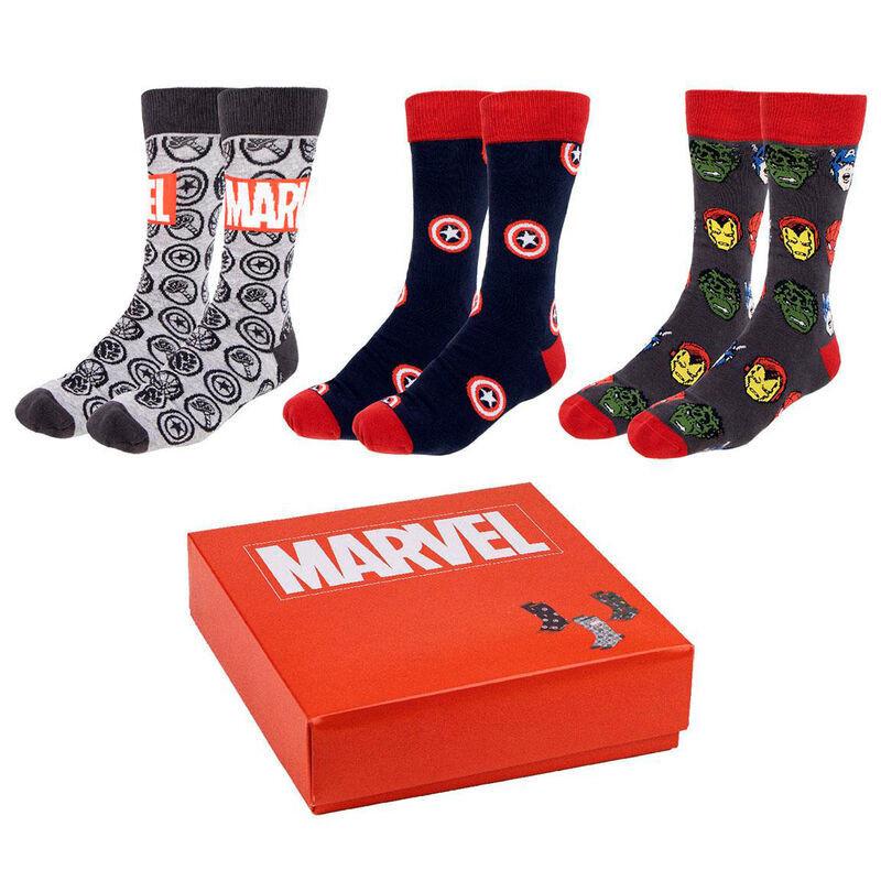 Cerdà  chaussettes marvel (x3) 