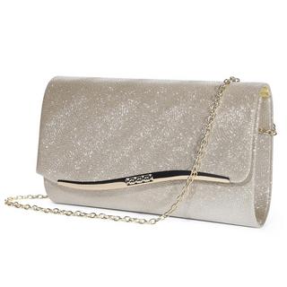 Only-bags.store Modische Abendhandtasche Elegante Hochzeitsketten-Clutch  