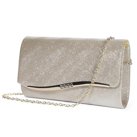 Only-bags.store Modische Abendhandtasche Elegante Hochzeitsketten-Clutch  