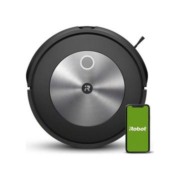 iRobot Roomba Combo j7 aspirapolvere robot Senza sacchetto Nero, Acciaio inox