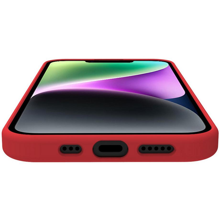 Celly  Cromo Soft Gummihülle iPhone 15 Rot 