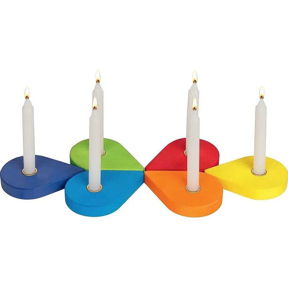 goki  Dekoration Geburtstagskranz Tropfen (6Teile) 