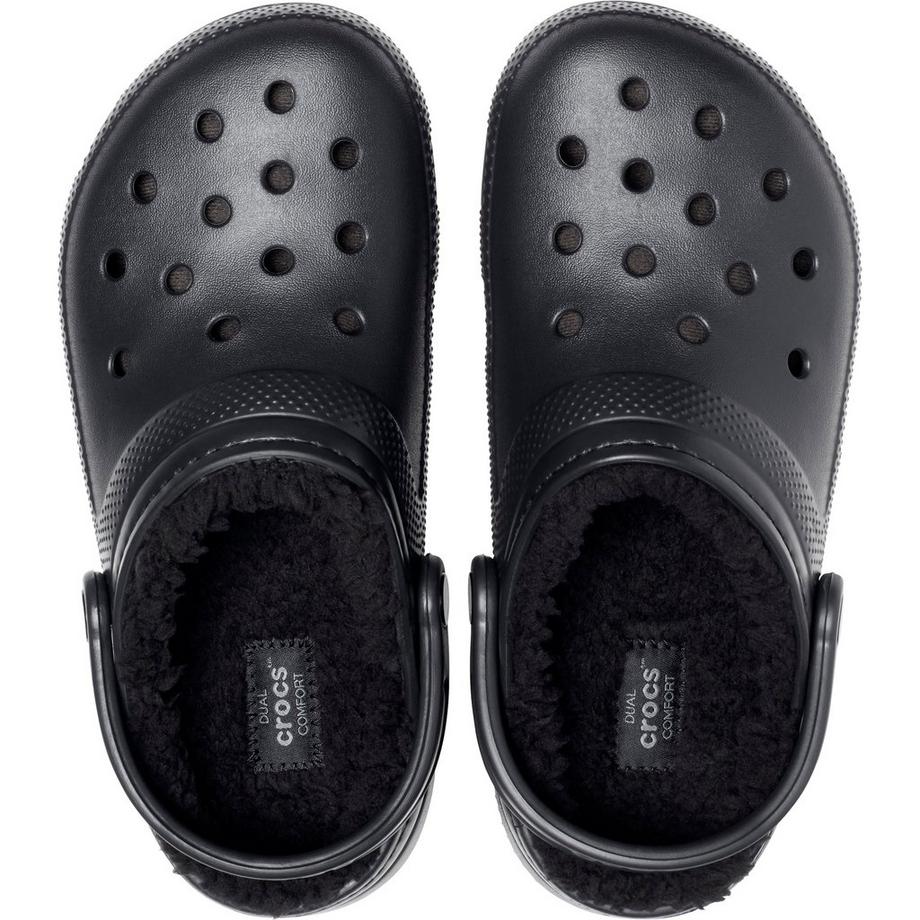 crocs Classic Fuzz Lined Clog  