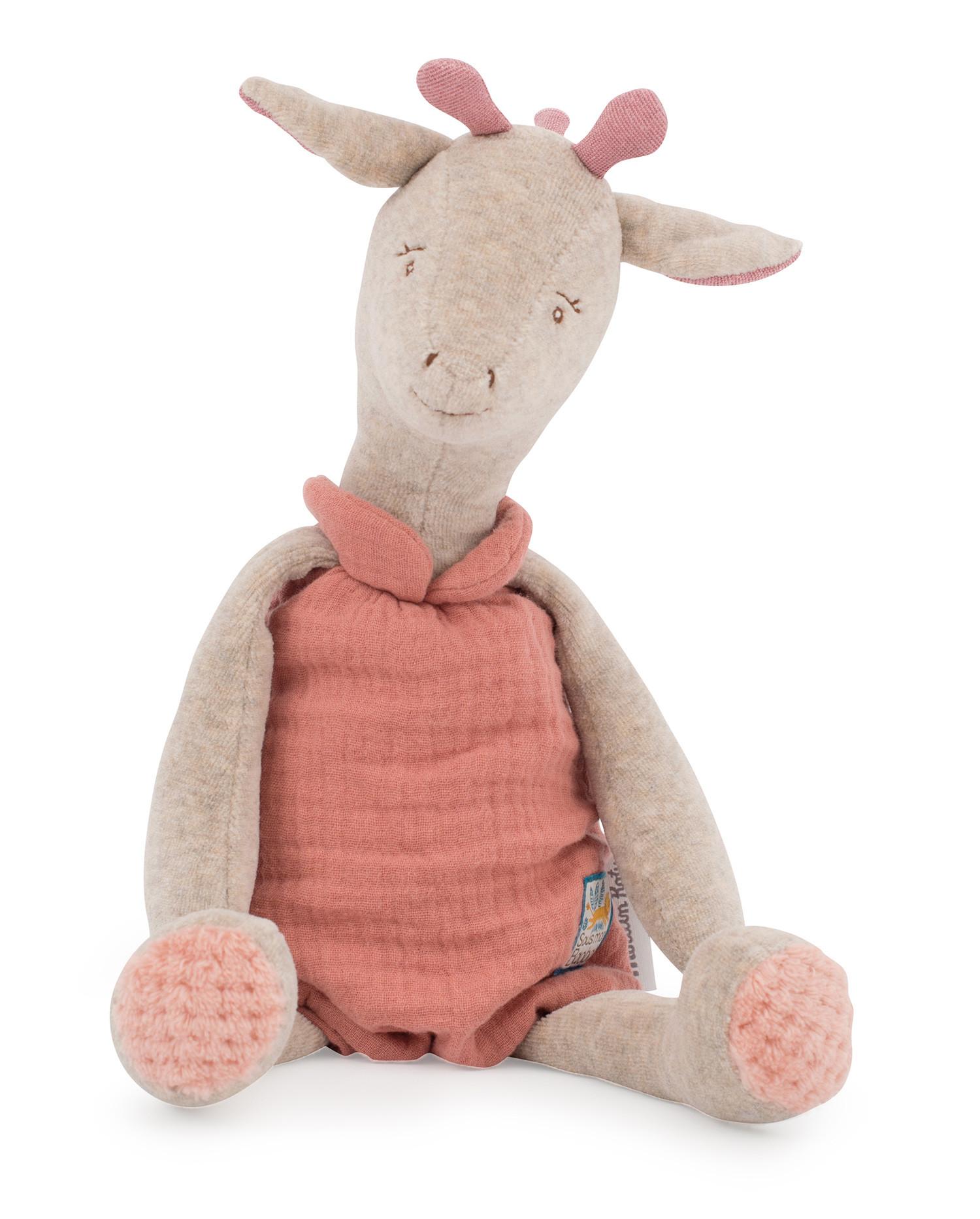 Moulin Roty  Sous mon Baobab,  Giraffe Bibiscus 