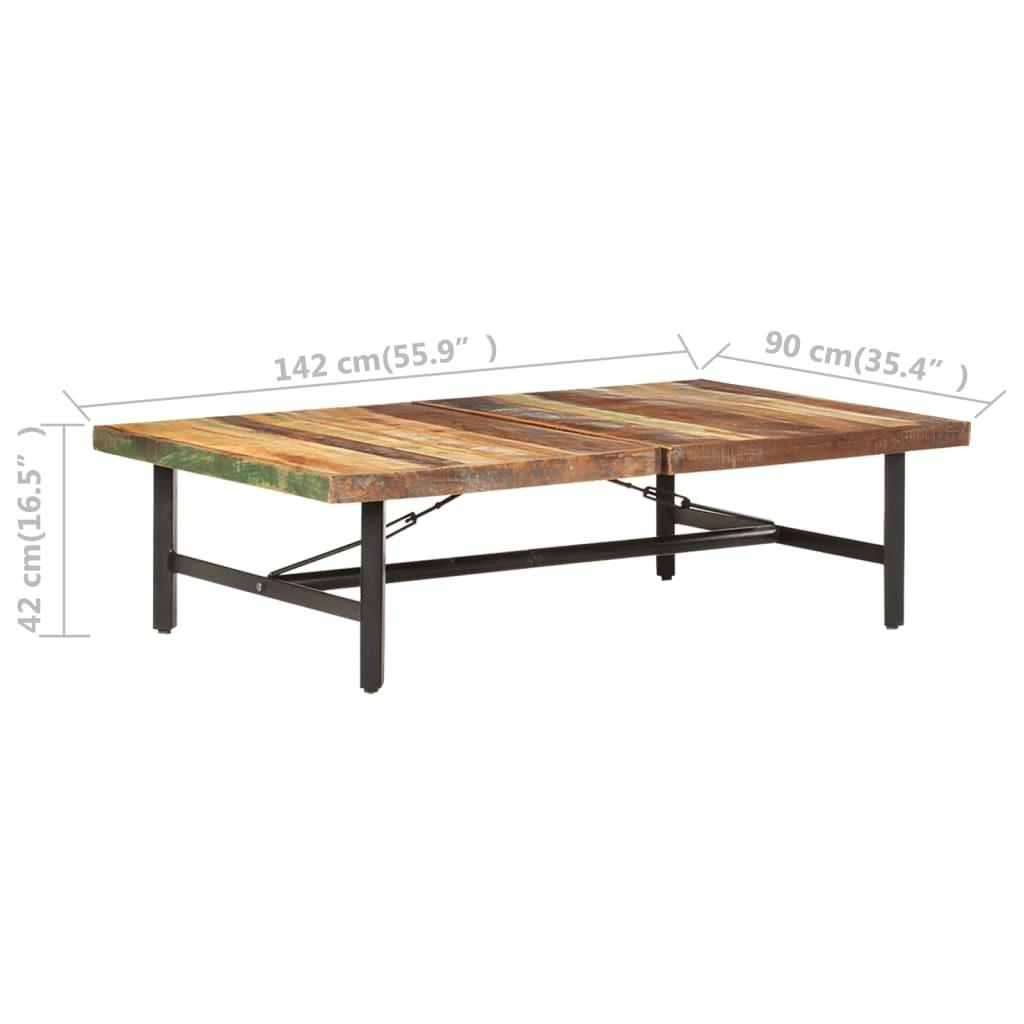 VidaXL Table basse bois  