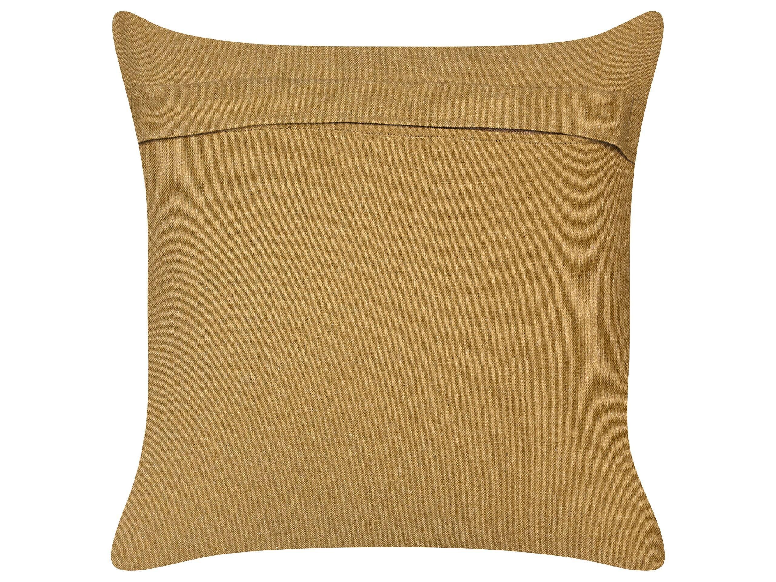 Beliani Coussin en Jute Boho BEEL  