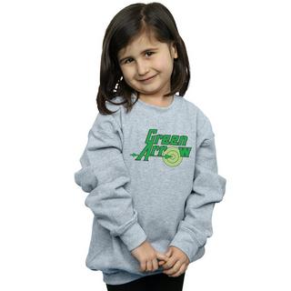 DC COMICS  Green Arrow Text Logo Sweatshirt 