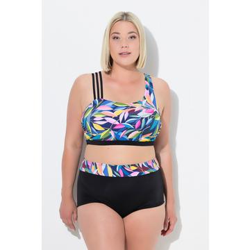 Bikini, Blätter, Softcups, 3er-Träger, recycelt