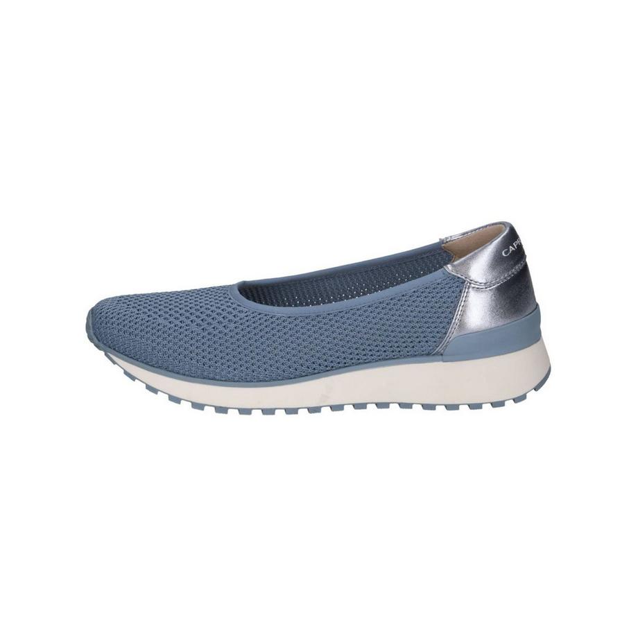 CAPRICE Pantofole a maglia con pannello metallico sul tallone  