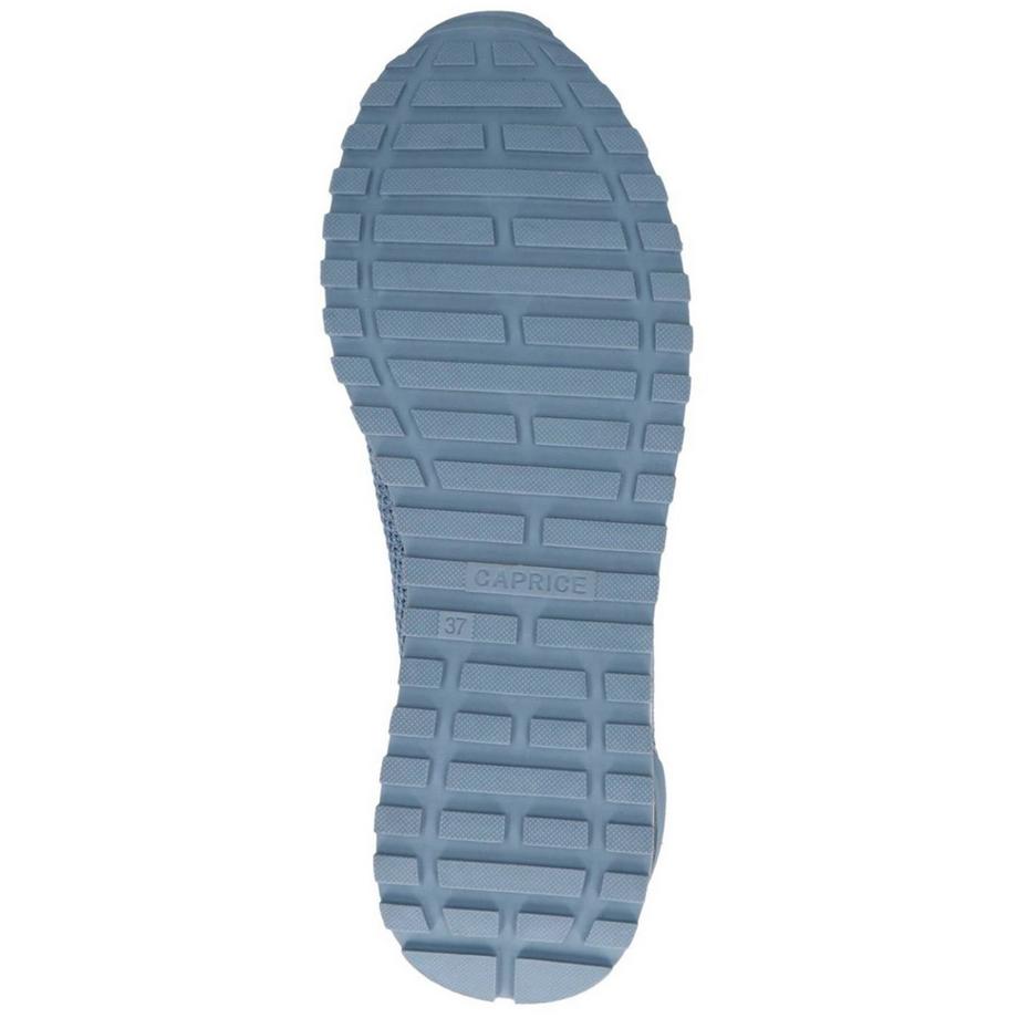 CAPRICE Pantofole a maglia con pannello metallico sul tallone  