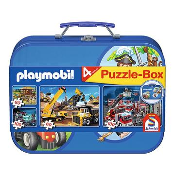 Puzzle Playmobil City Action (2x60/2x100)