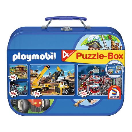 Schmidt  Puzzle Playmobil City Action (2x60/2x100) 