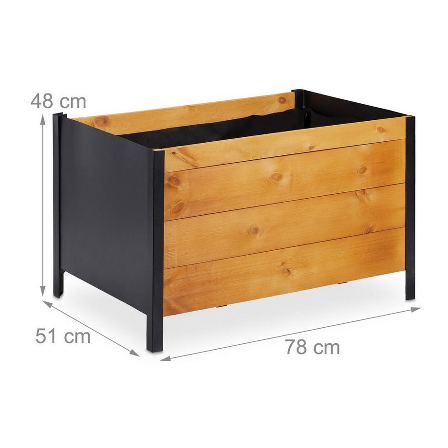 B2X Tavolo fioriera in legno  