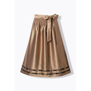 Ulla Popken Wende-Dirndlschürze gesmokt Zierbänder  