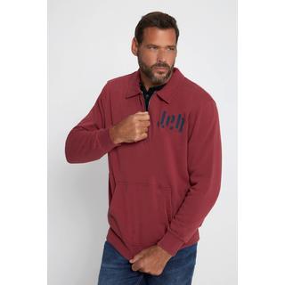 JP1880  Sweatshirt, Polokragen, Zipper 