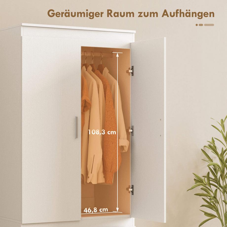 HOMCOM Garde-robe  