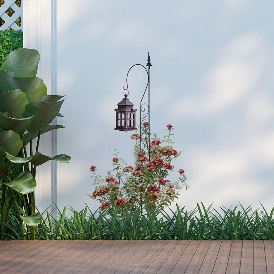 Northix Pflanzenstütze mit Haken  