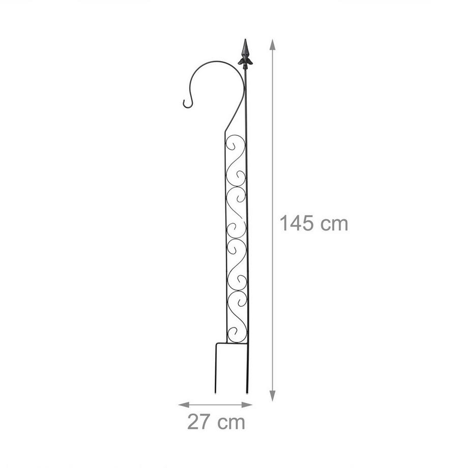 Northix Pflanzenstütze mit Haken  
