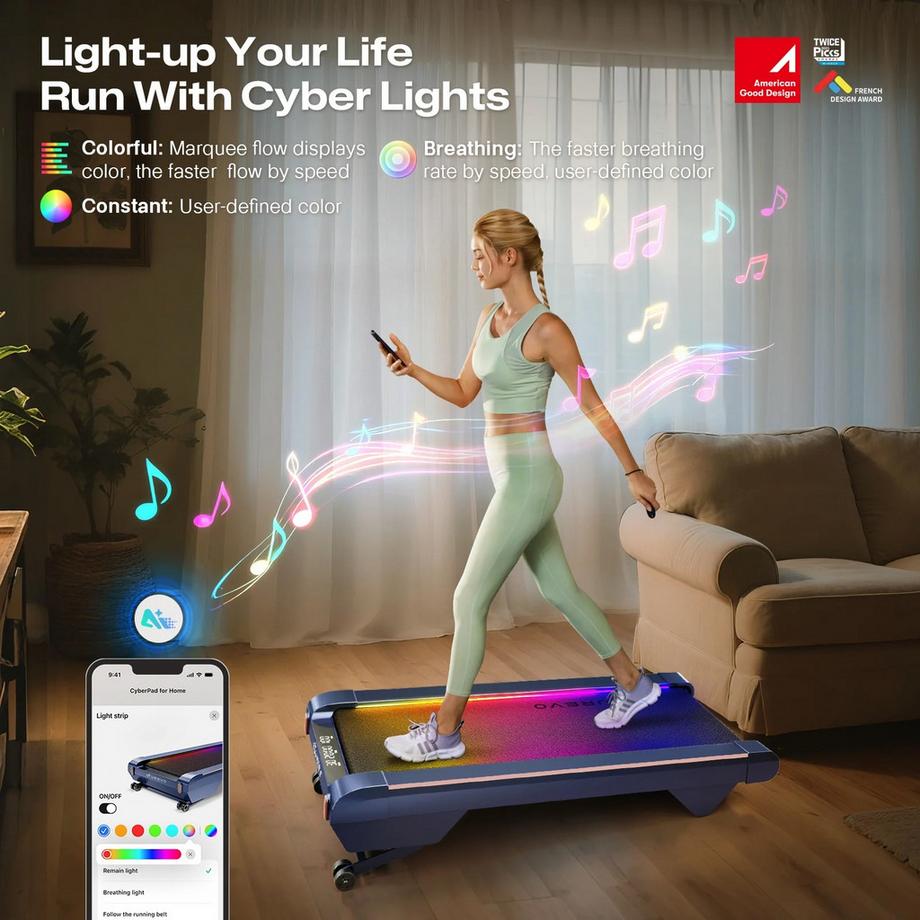 Urevo  CyberPad Laufband für Zuhause URTM038 